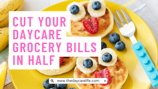 daycare pancake breakast on plate