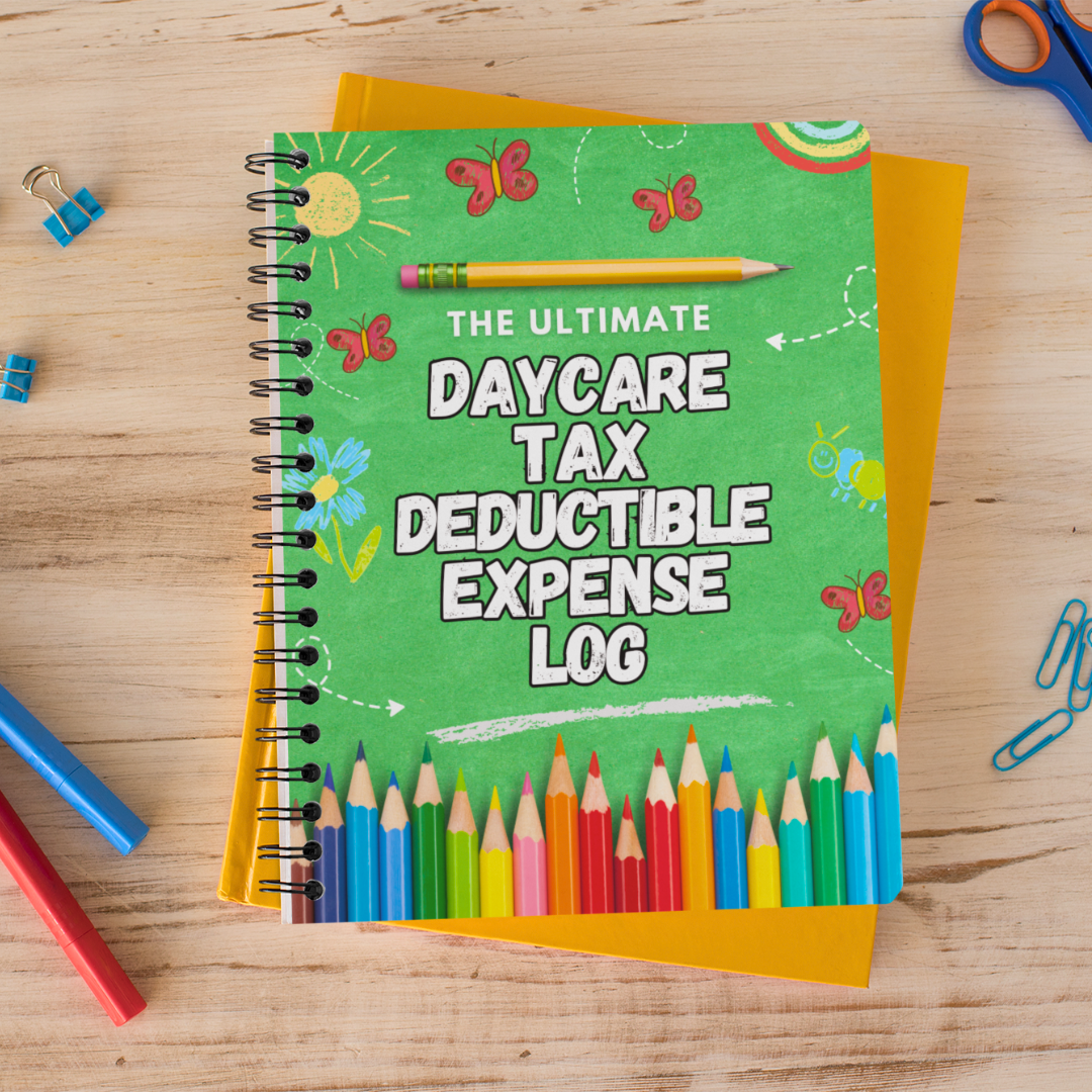 Daycare Tax Deductible Expense Log